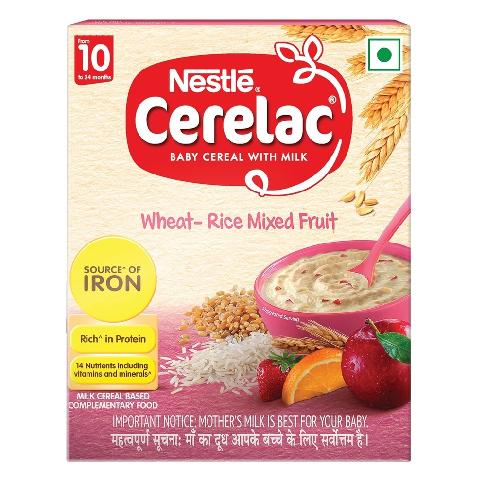 Cerelac Wheat Rice Mixed Fruit 300 GM