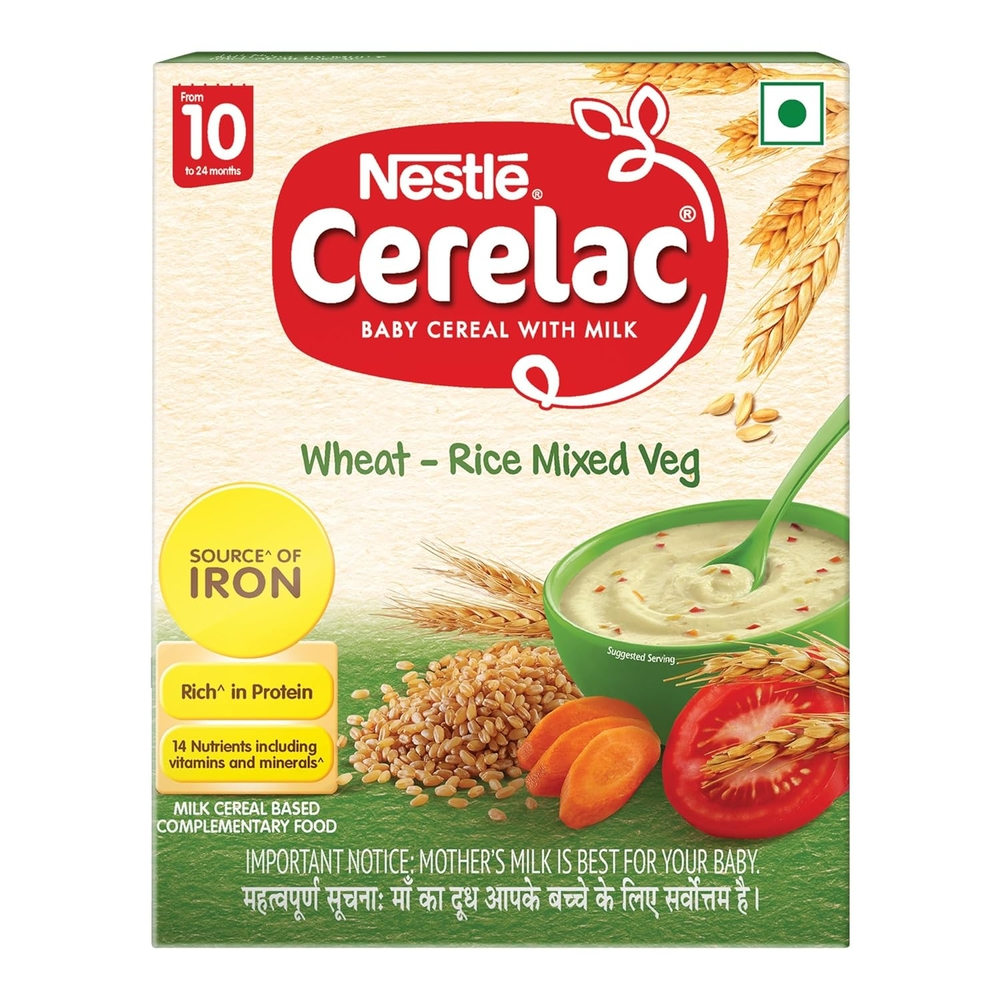 Cerelac Wheat Rice Mixed Veg 300 GM