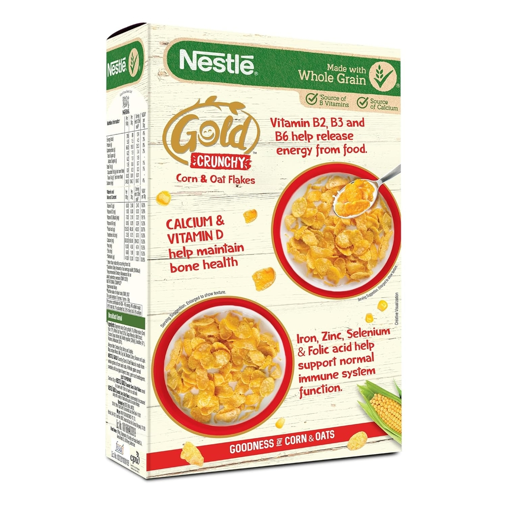 Nestle Gold Crunchy Nutty Granola 475 GM